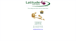 Desktop Screenshot of latitude40travel.com